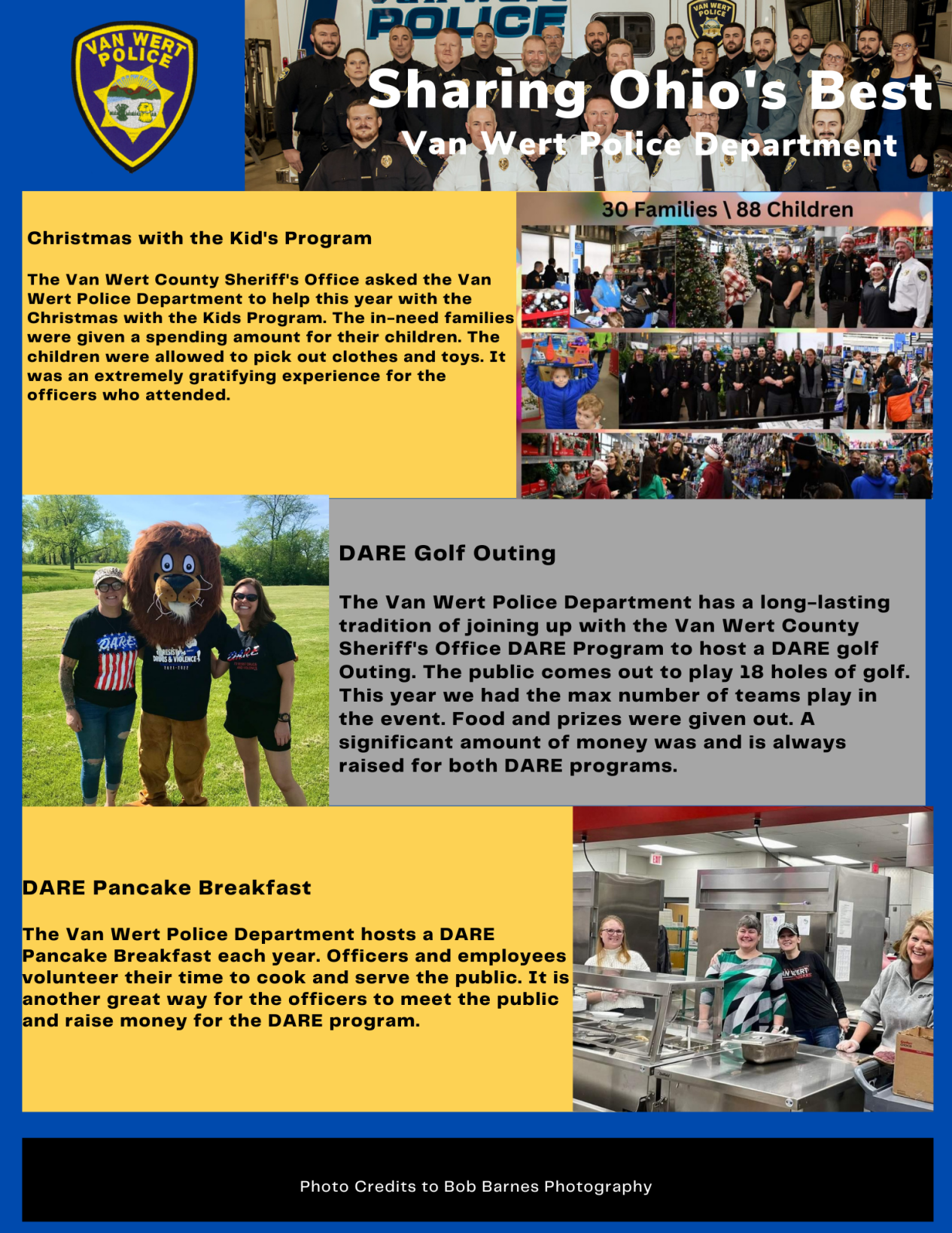 Sharing Ohio's Best Van Wert Police Department - 3